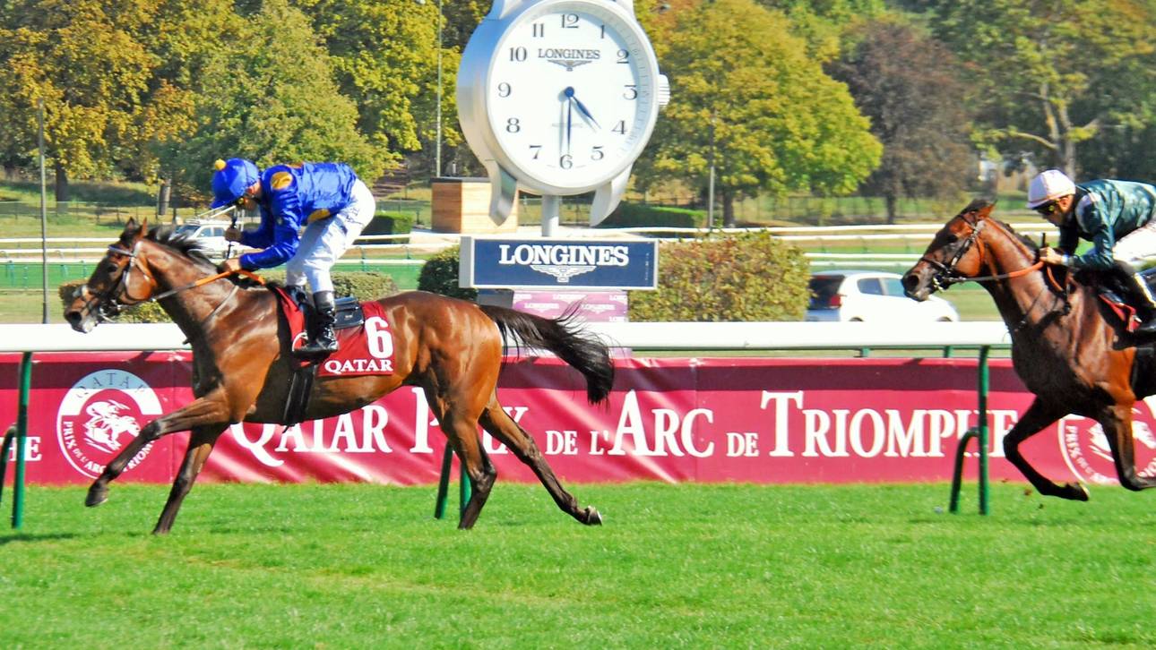 Derbysieger Fantastic Moon startet beim Arc de Triomphe