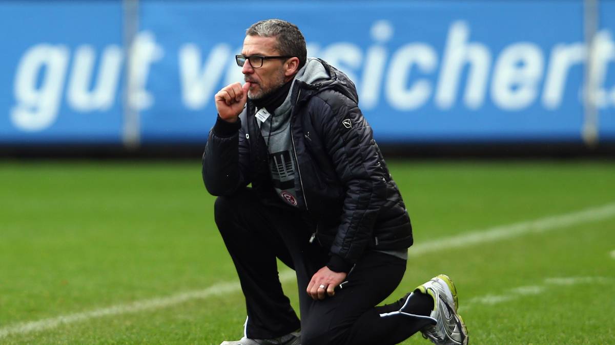 FORTUNA DÜSSELDORF - 49: Vor Friedhelm Funkel war Marco Kurz Trainer der Fortuna, aber nicht einmal für drei Monate