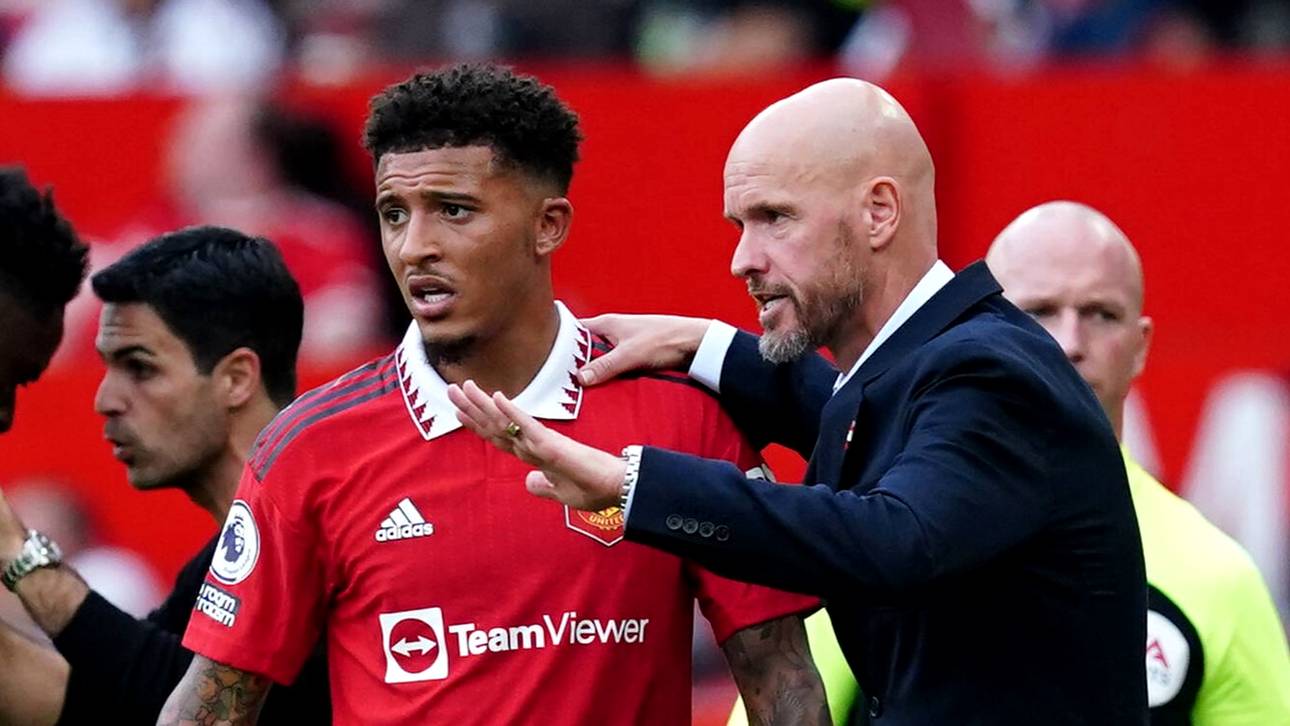 Ten Hag tritt gegen Sancho nach