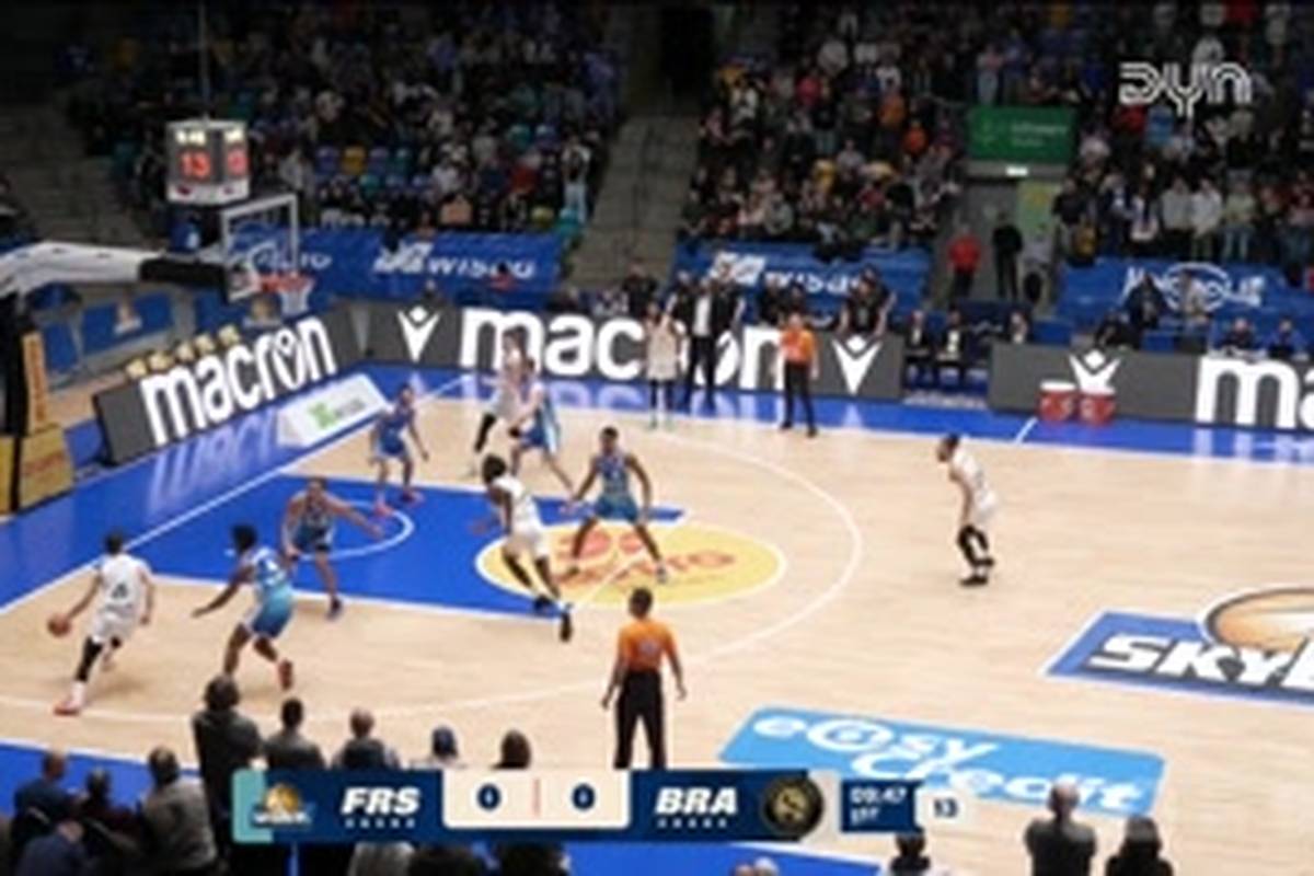Spiel Highlights zu SKYLINERS Frankfurt - Basketball Löwen Braunschweig