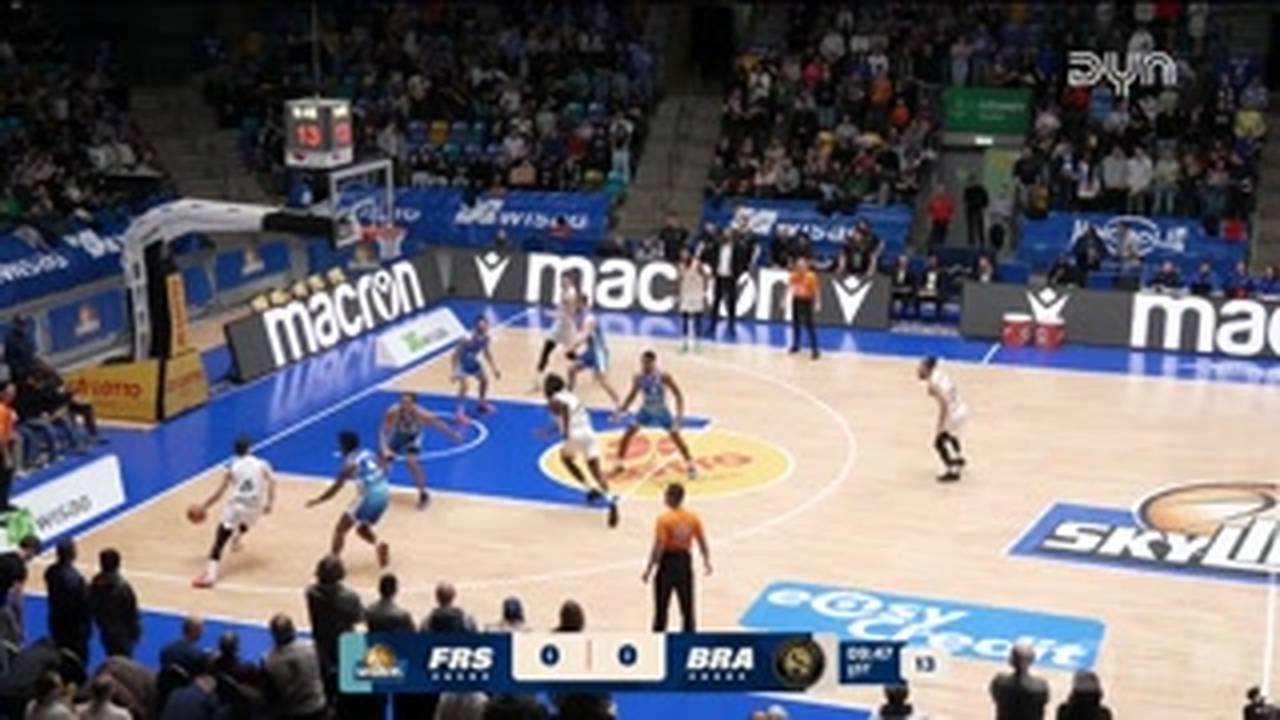 SKYLINERS Frankfurt - Basketball Löwen Braunschweig | BBL-Highlights im Video