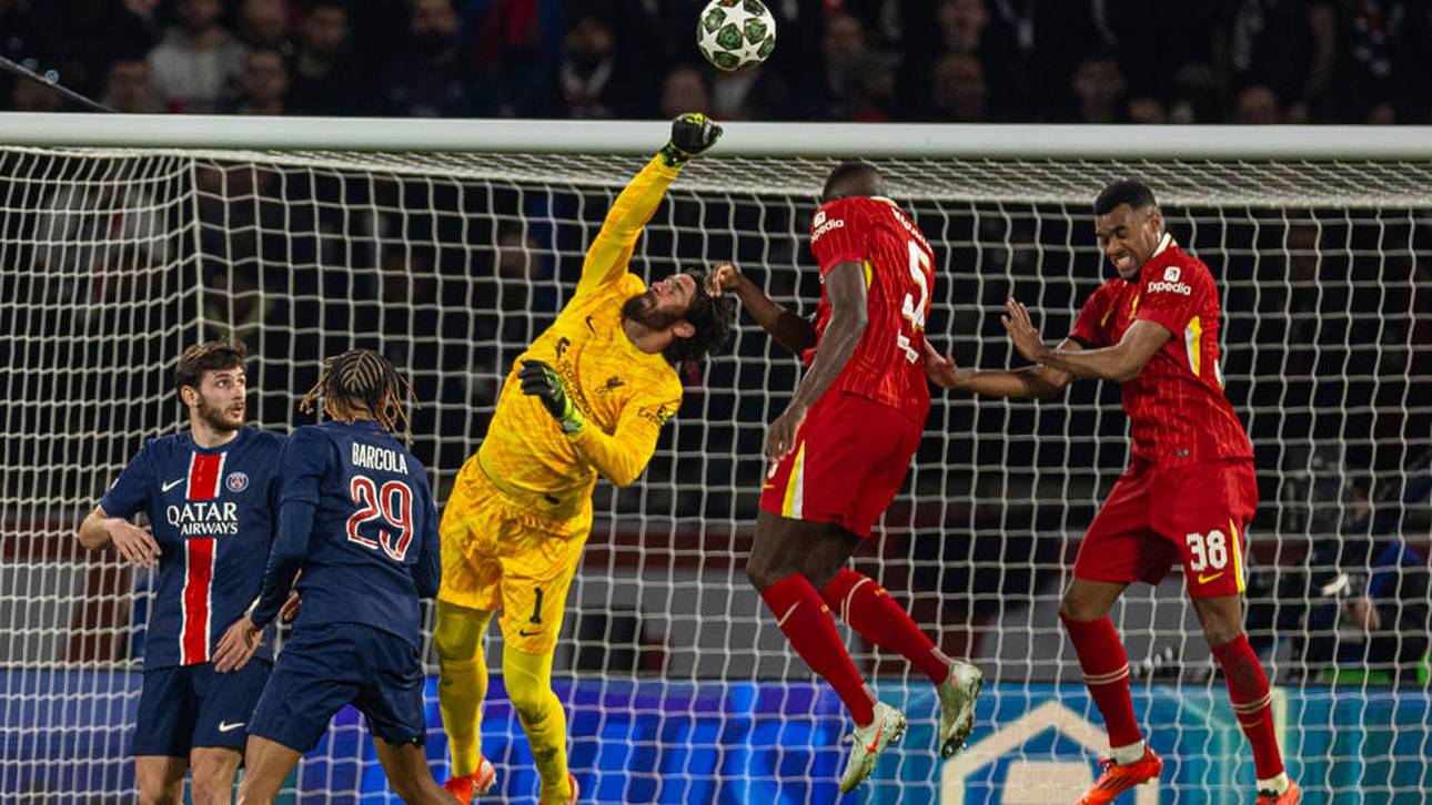 Liverpool-Keeper Alisson brachte PSG zum Verzweifeln