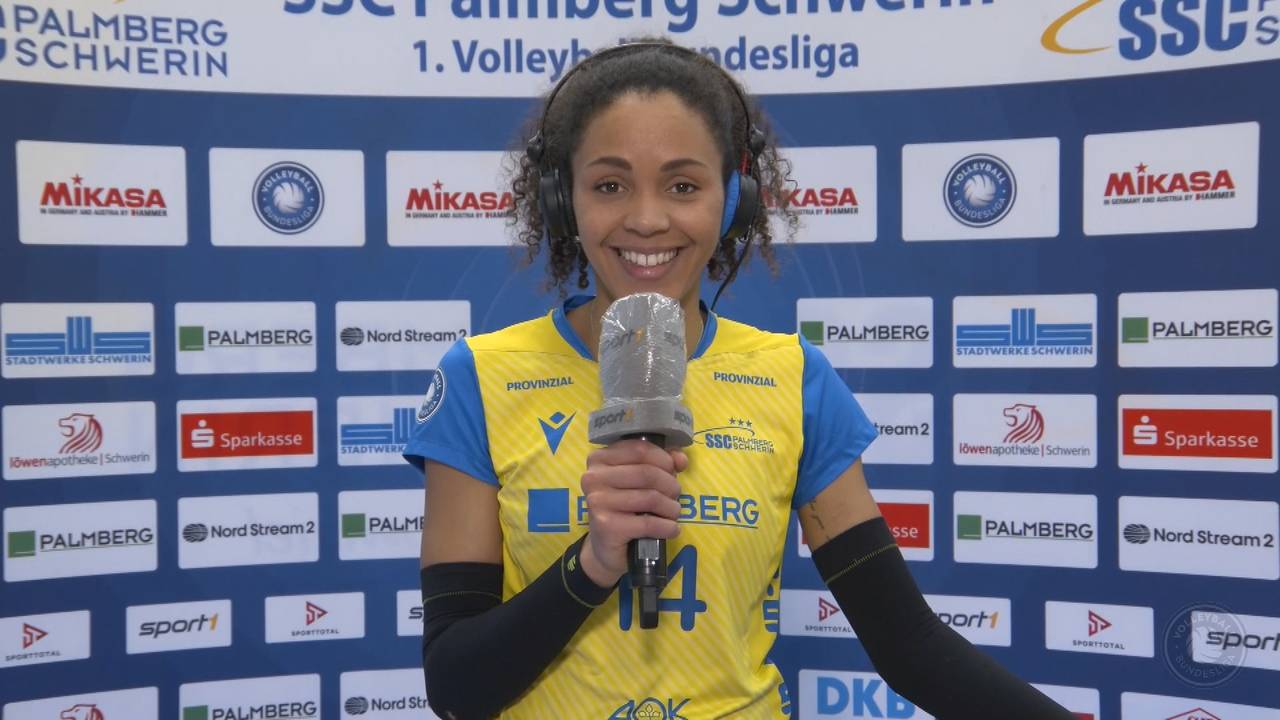 Volleyball Bundesliga: Denise Imoudu über Sieg gegen SC Potsdam