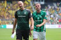 Bei Werder Bremen hängt nach dem Unentschieden gegen den BVB der Haussegen schief. Kapitän Marco Friedl und Stürmer Marvin Ducksch finden deutliche Worte - zu Recht?