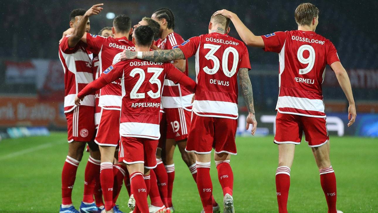 Fortuna stürmt auf Platz eins