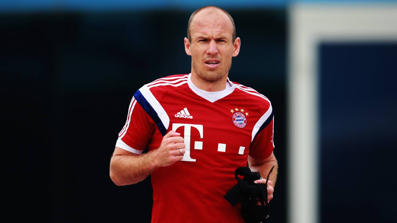 Vor Porto: Robben trainiert