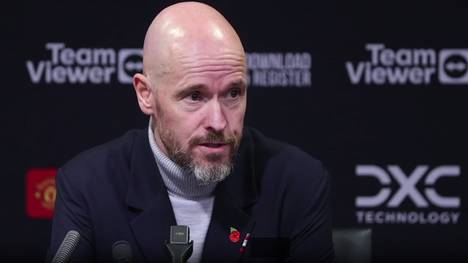Unter der Woche verlor Manchester United gegen Kopenhagen dramatisch mit 3:4 in der Champions League. Nach dem erfolgreichen Premier-League-Spiel gegen Luton Town verteidigt Trainer Erik ten Hag die aktuelle Saison.