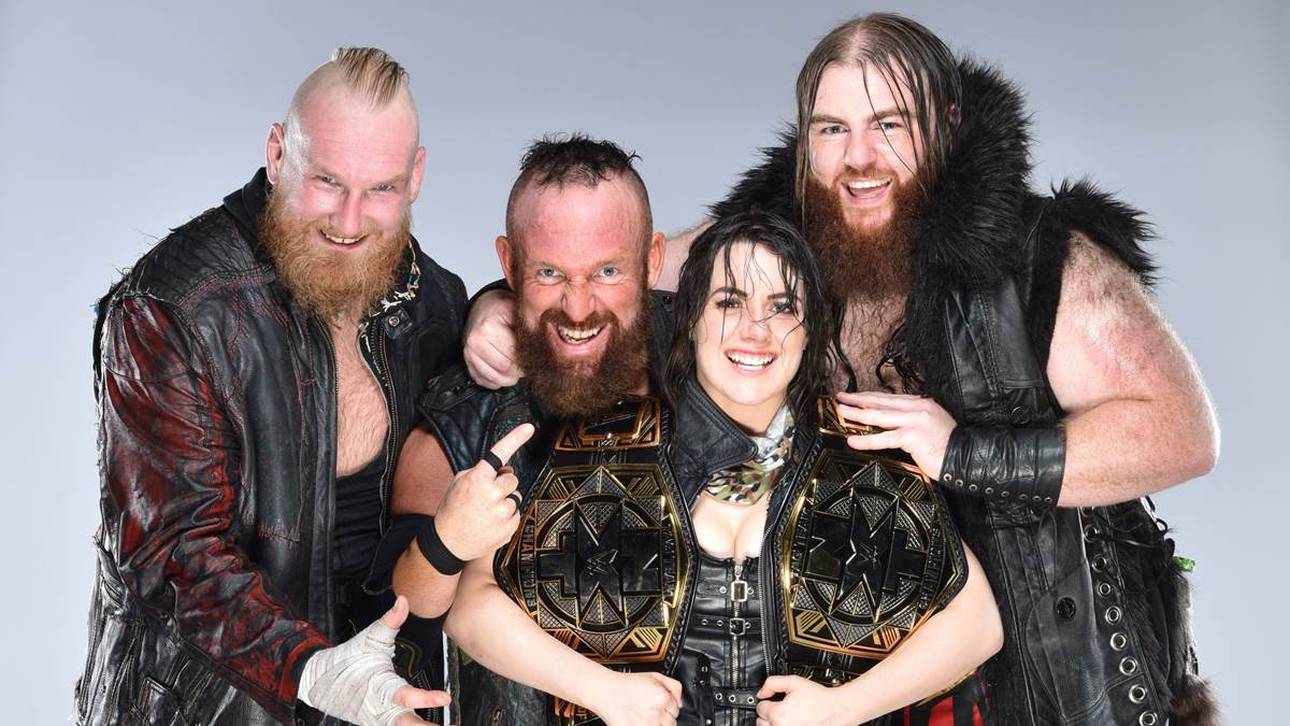 SAnitY in kompletter Besetzung: Alexander Wolfe, Erci Young, Nikki Cross, Killian Dain (v.l.)