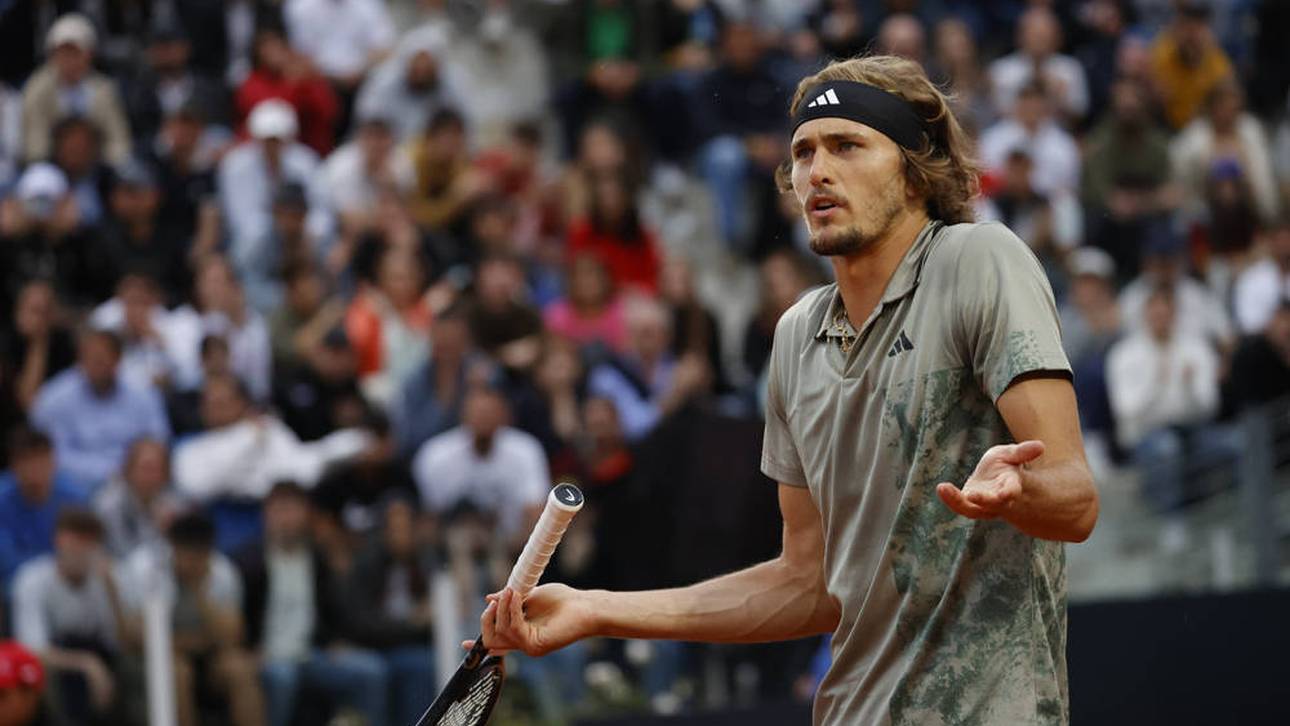 Zverev muss sich geldulden