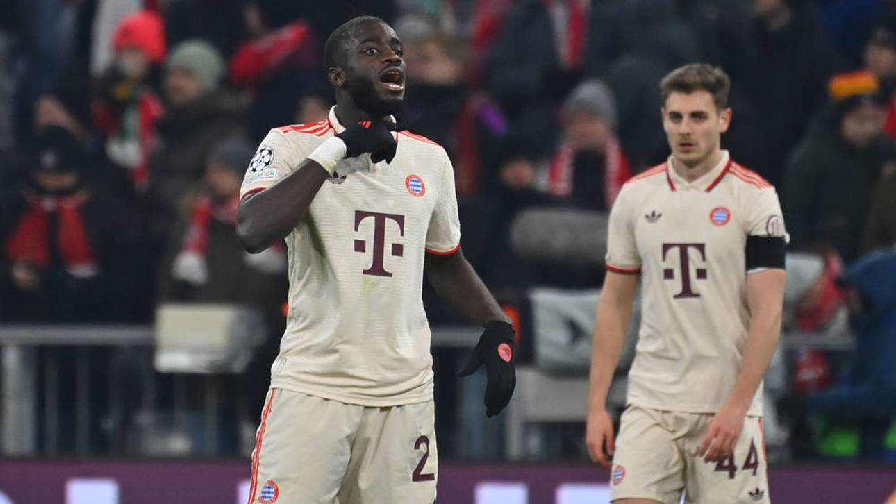 Dayot Upamecano gibt Anweisungen