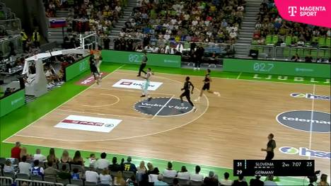 Beim Testspiel der deutschen Basketball-Nationalmannschaft gegen Slowenien kommt es zu einer Rudelbildung – auch NBA-Superstar Luka Dončić ist beteiligt.