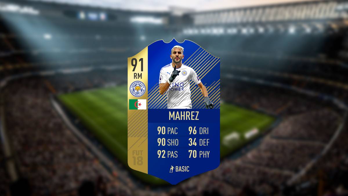 Riyad Mahrez 91 - Leicester City