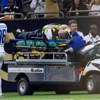 Beim Spiel der Detroit Lions bei den New Orleans Saints kommt es zu einer Horror-Verletzung - aber nicht auf dem Feld. Selbst NFL-Fans sind erschüttert über die Bilder.