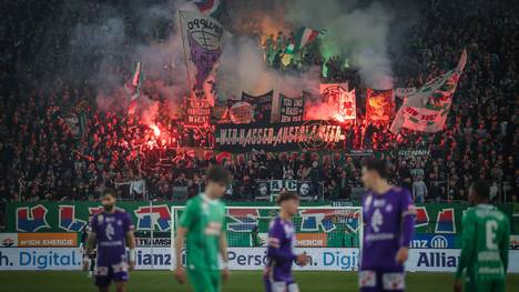 Nach dem Wiener Derby kam es zu schlimmen verbalen Entgleisungen