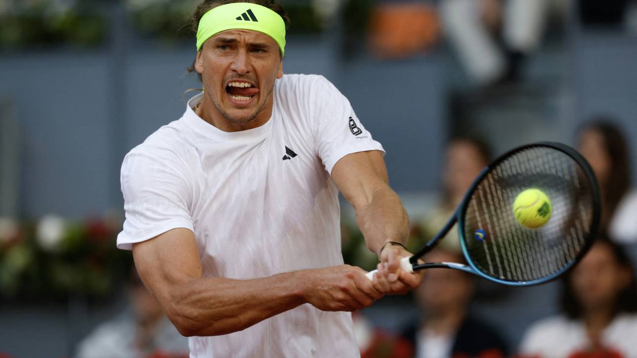 Zverev bleibt trotz Aus positiv
