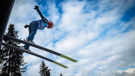 Katharina Althaus zählt zu den heißesten Medaillenkandidatinnen im Skispringen
