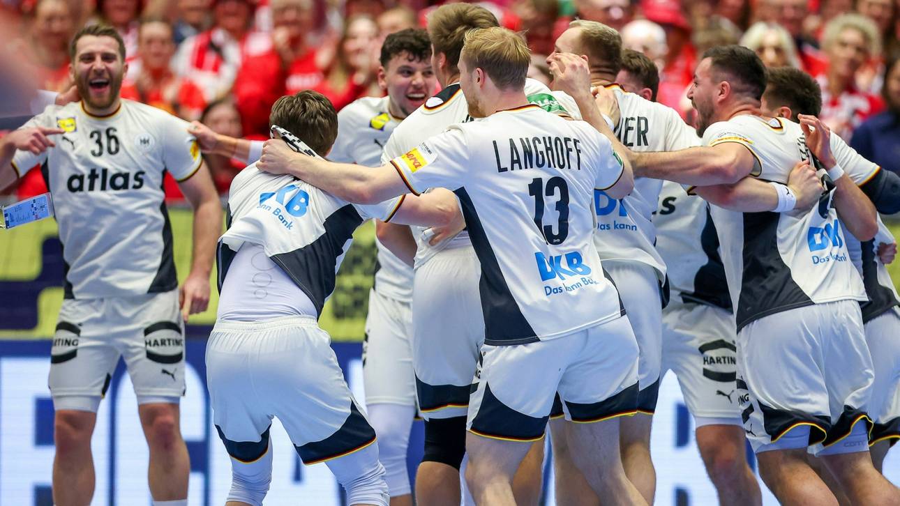 Deutsche Handballer heiß auf Finale