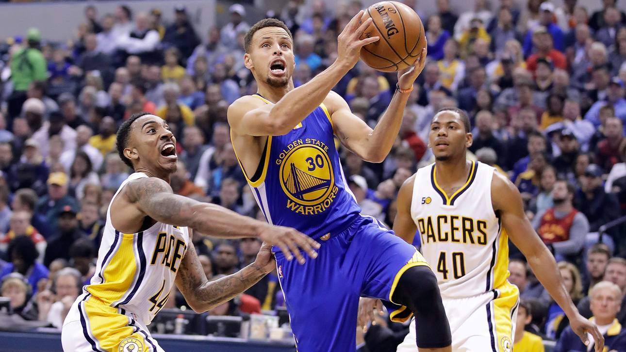 „Splash Brothers“ überrollen Pacers