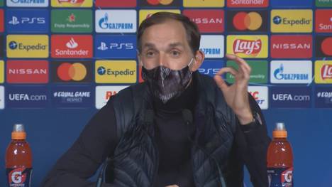 Thomas Tuchel ist nach dem Sieg gegen RB Leipzig in der Champions League der Kragen geplatzt und antwortet einem Reporter sehr wütend.