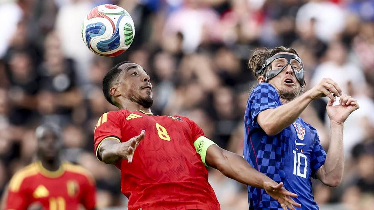 Belgien düpiert Kroatien im WM-Test