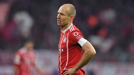 Arjen Robben wird im DFB-Pokal dem FC Bayern gegen Borussia Dortmund nicht helfen können