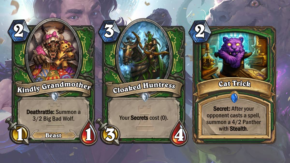 Die neuen Hunter-Karten deuten auf eine neue Art des Secret- oder Lock&Load-Hunters hin.