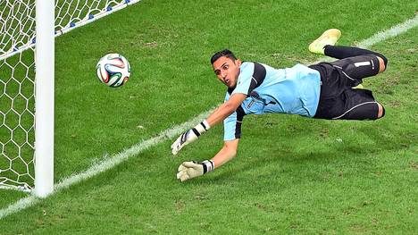 Navas gegen die Niederlande