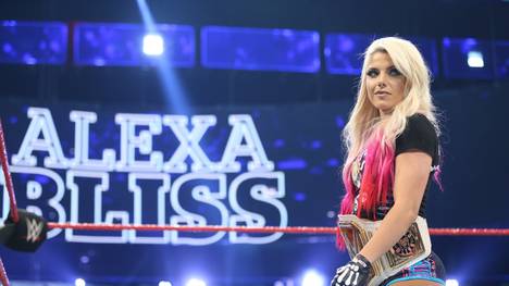 Alexa Bliss ist amtierender Damenchampion bei WWE Monday Night RAW