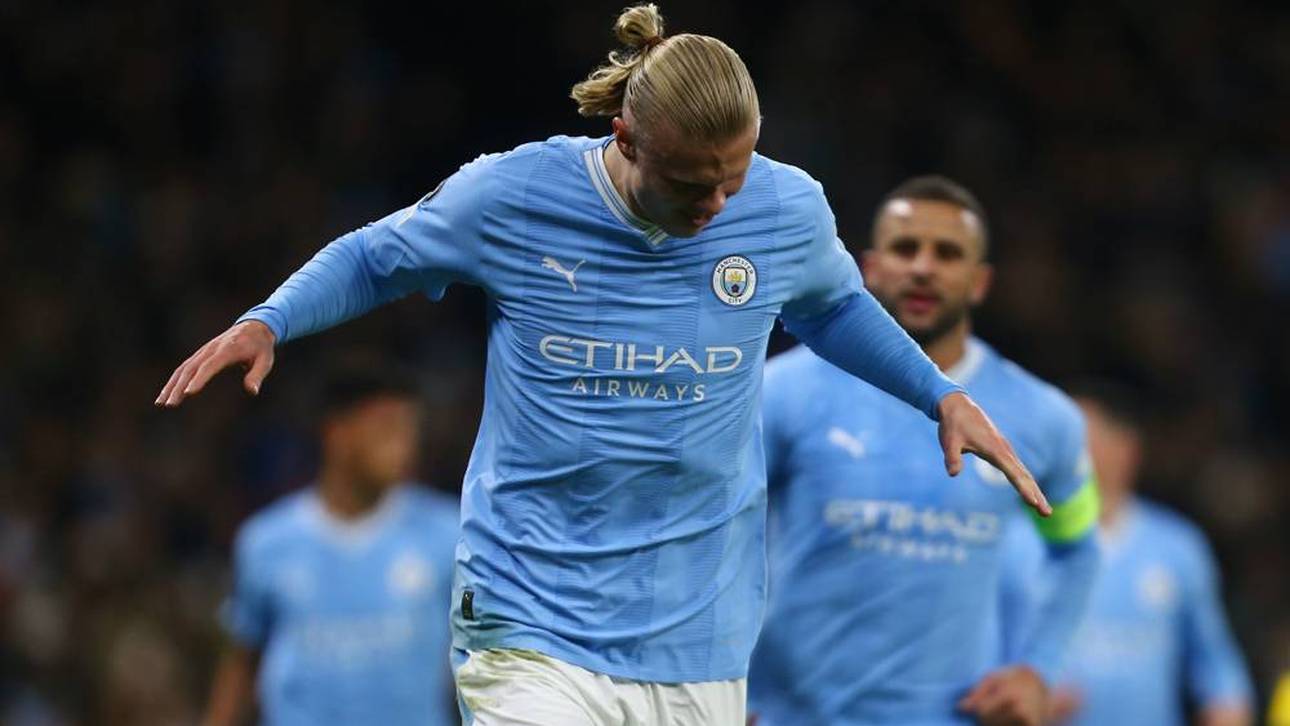 Erling Haaland jubelte wie früher Didier Drogba