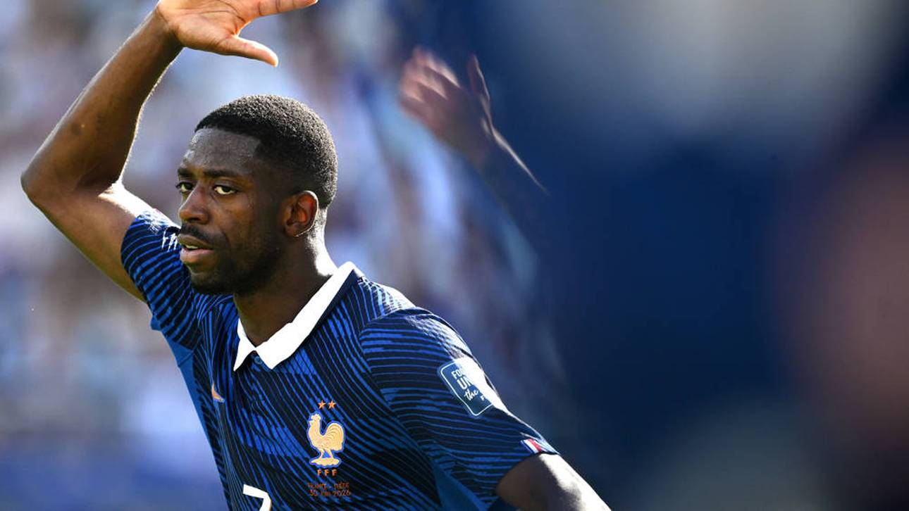 Dembélé lacht Gegenspieler aus