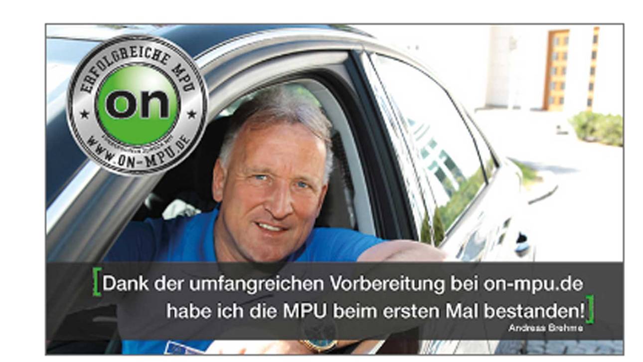 Andreas Brehme in der Anzeige seines neuen Werbepartners