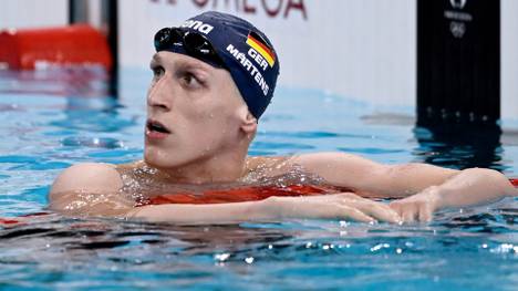 Lukas Märtens im olympischen Pool