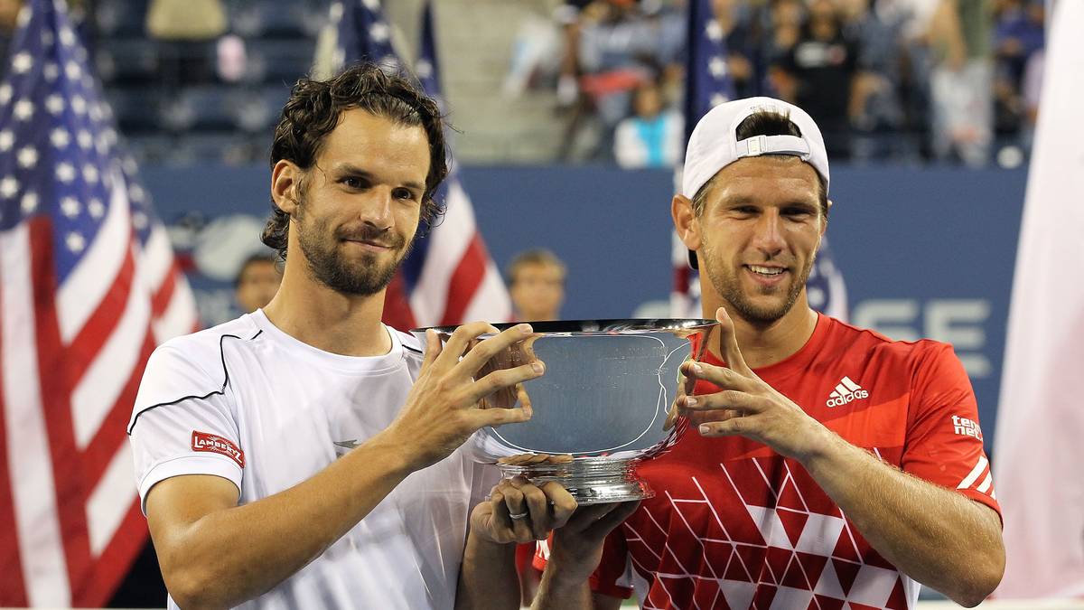 Philipp Petzschner (l., mit Jürgen Melzer/Österreich) - Wimbledon 2010 / US Open 2011: Das deutsch-österreichische Duo war eine äußerst erfolgsbringende Kombination und fuhr im Doppel gleich zwei Grand-Slam-Titel ein. Inzwischen agiert das Duo aber nicht mehr zusammen