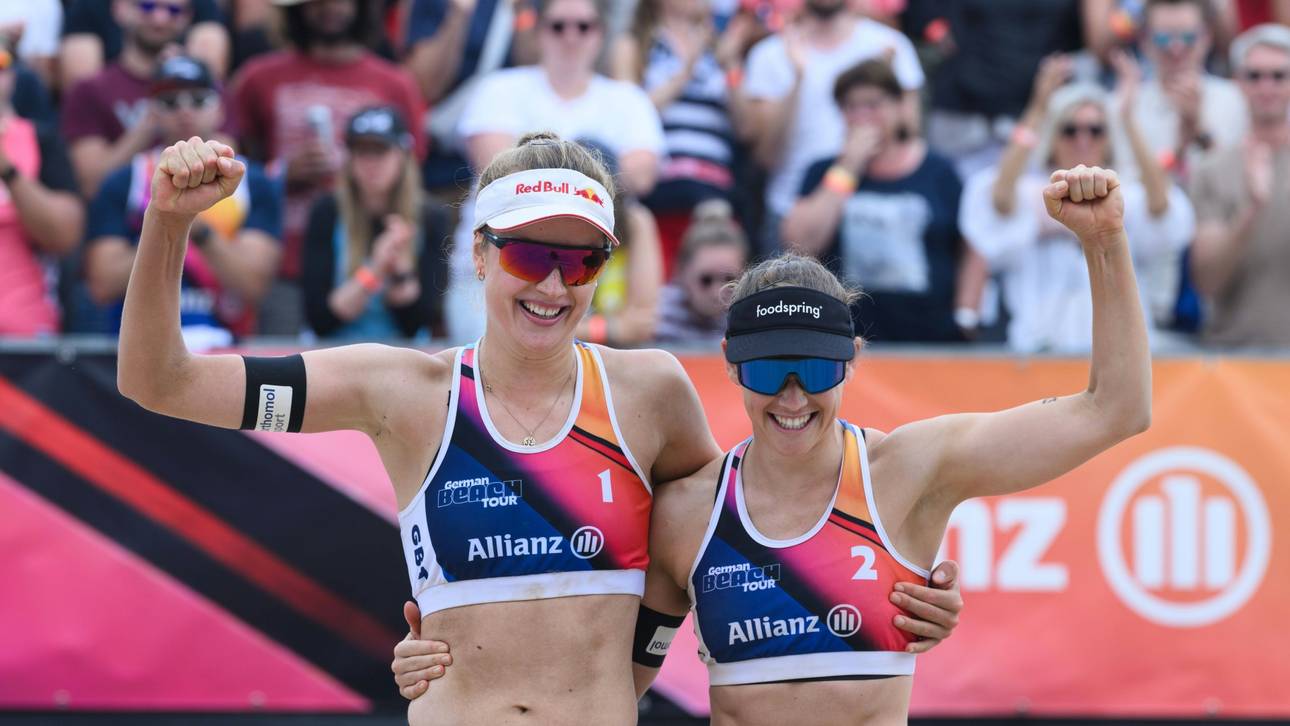 Beachvolleyball: Müller/Tillmann wieder deutscher Meister
