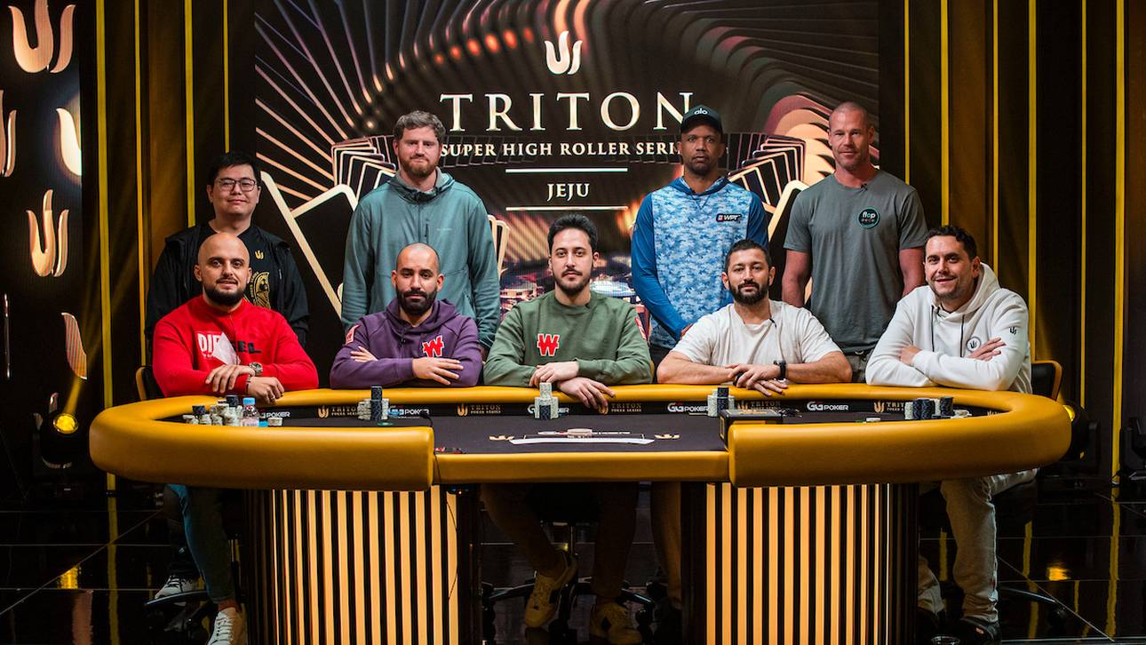 Final Table beim 30K High Roller der Triton Series