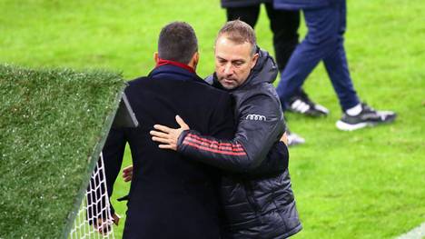 Hansi Flick und Hasan Salihamidzic haben sich ausgesprochen. Hält der Frieden jetzt dauerhaft - oder landet Flick doch noch beim DFB?