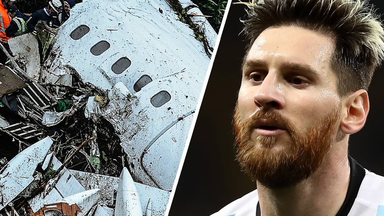 Auch Messi flog schon mit Todes-Flieger