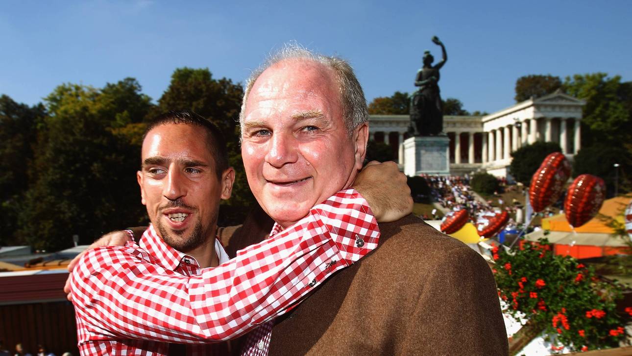 Riberys Liebeserklärung an Hoeneß