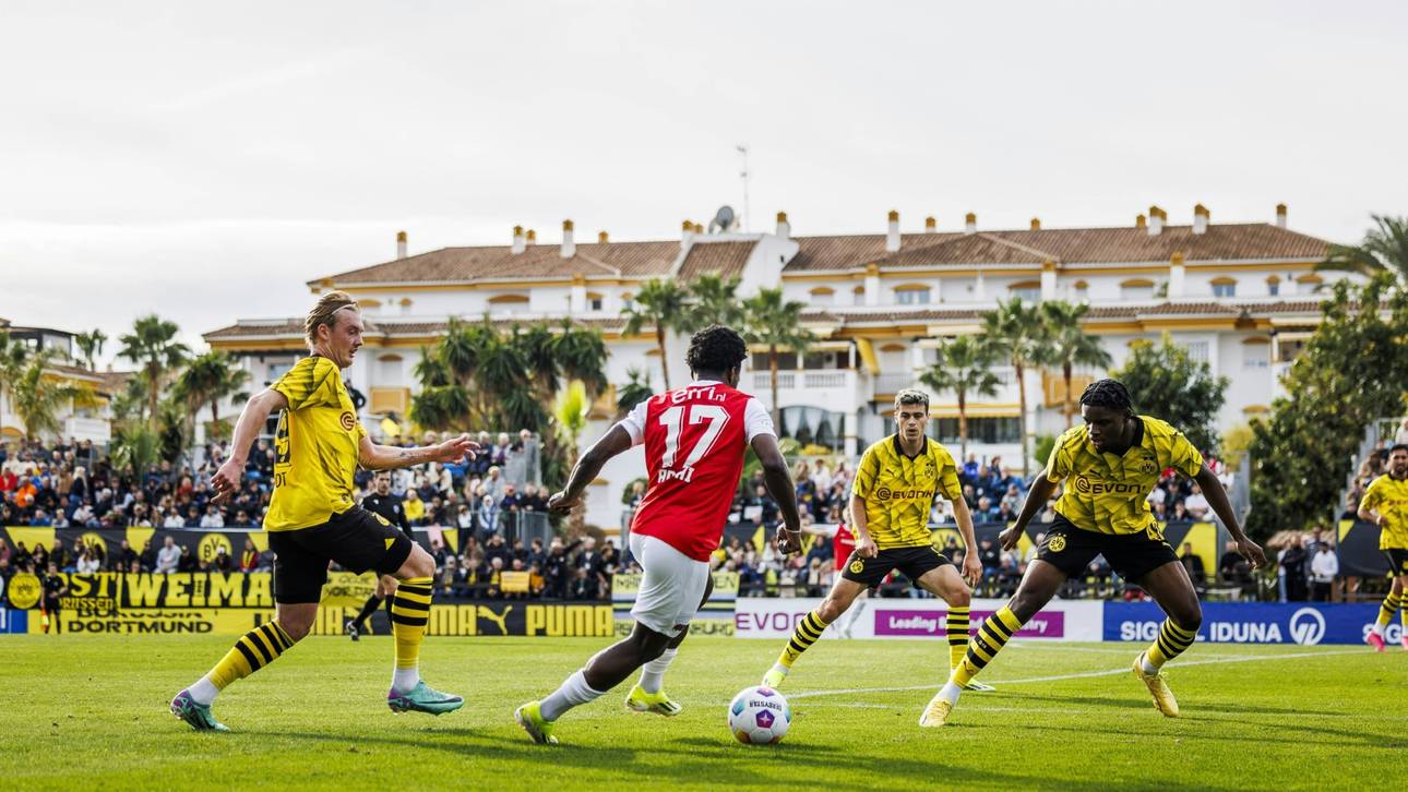 BVB: 2:2 im ersten Test und Warten auf Sancho