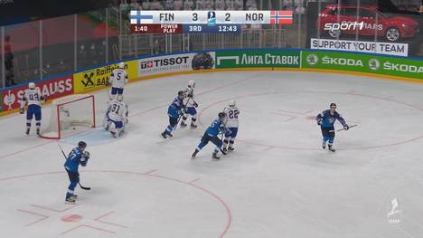 Nach holprigem Start gewinnt Finnland schlussendlich souverän gegen Norwegen mit 5:2 und ist weiterhin auf Kurs Viertelfinale.