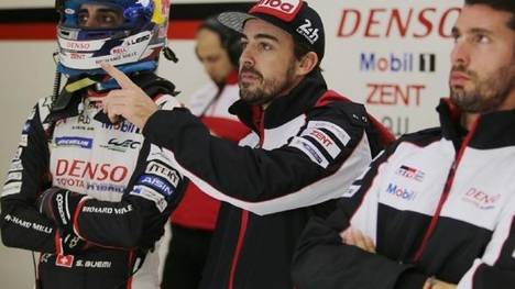 Fernando Alonso ist überzeugt: Toyota ist im Rennen im Nachteil