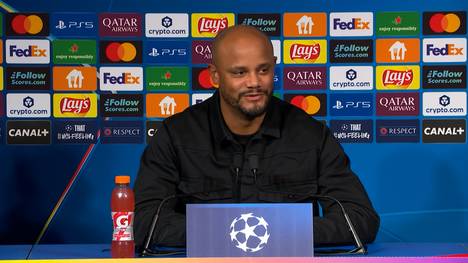 Bayern-Trainer Vincent Kompany spricht über Innenverteidiger Dayot Upamecano, dessen Zukunft beim deutschen Rekordmeister weiter ungewiss ist.