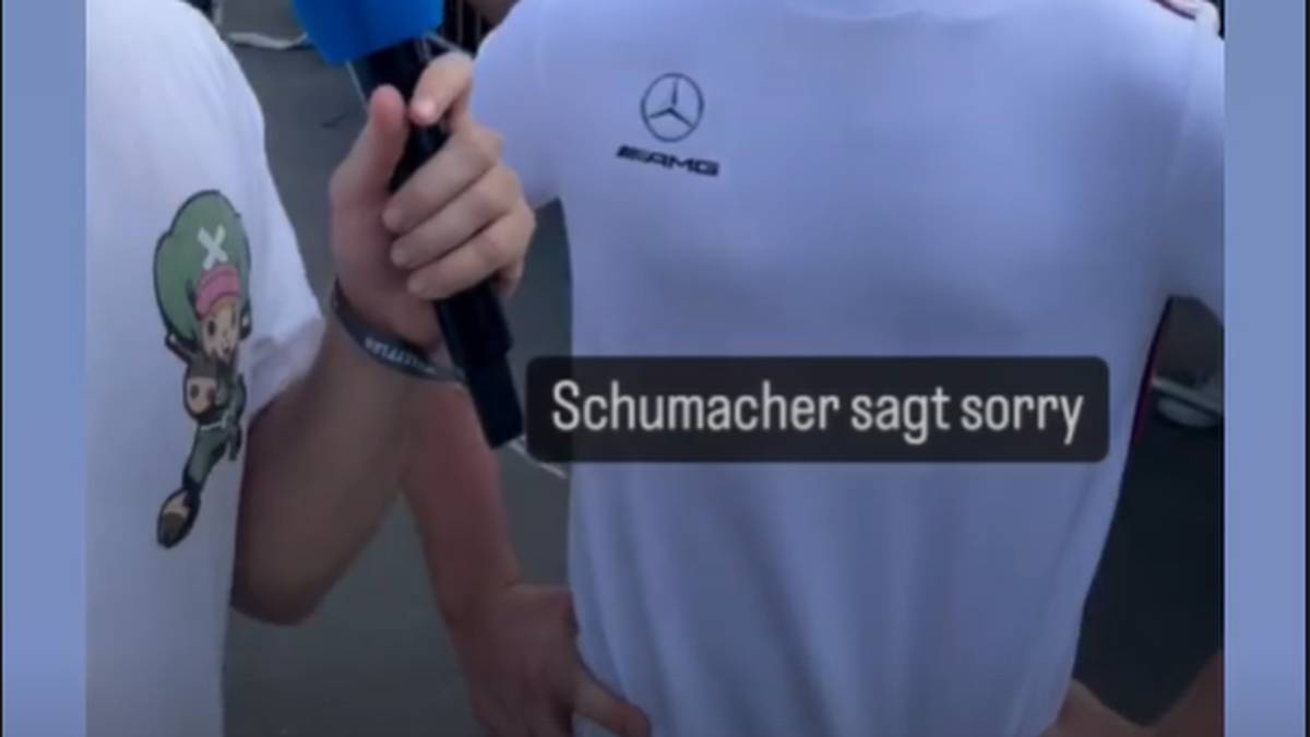 David Schumacher (Bild) entschuldigt sich nach dem Vorfall mit Patric Niederhauser