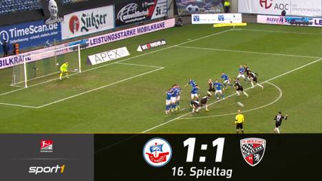 Hansa Rostock musste sich am Ende mit einem 1:1 gegen den FC Ingolstadt zufrieden geben. Während Hansa Chancenwucher betrieb, trafen die Schanzer sehenswert.