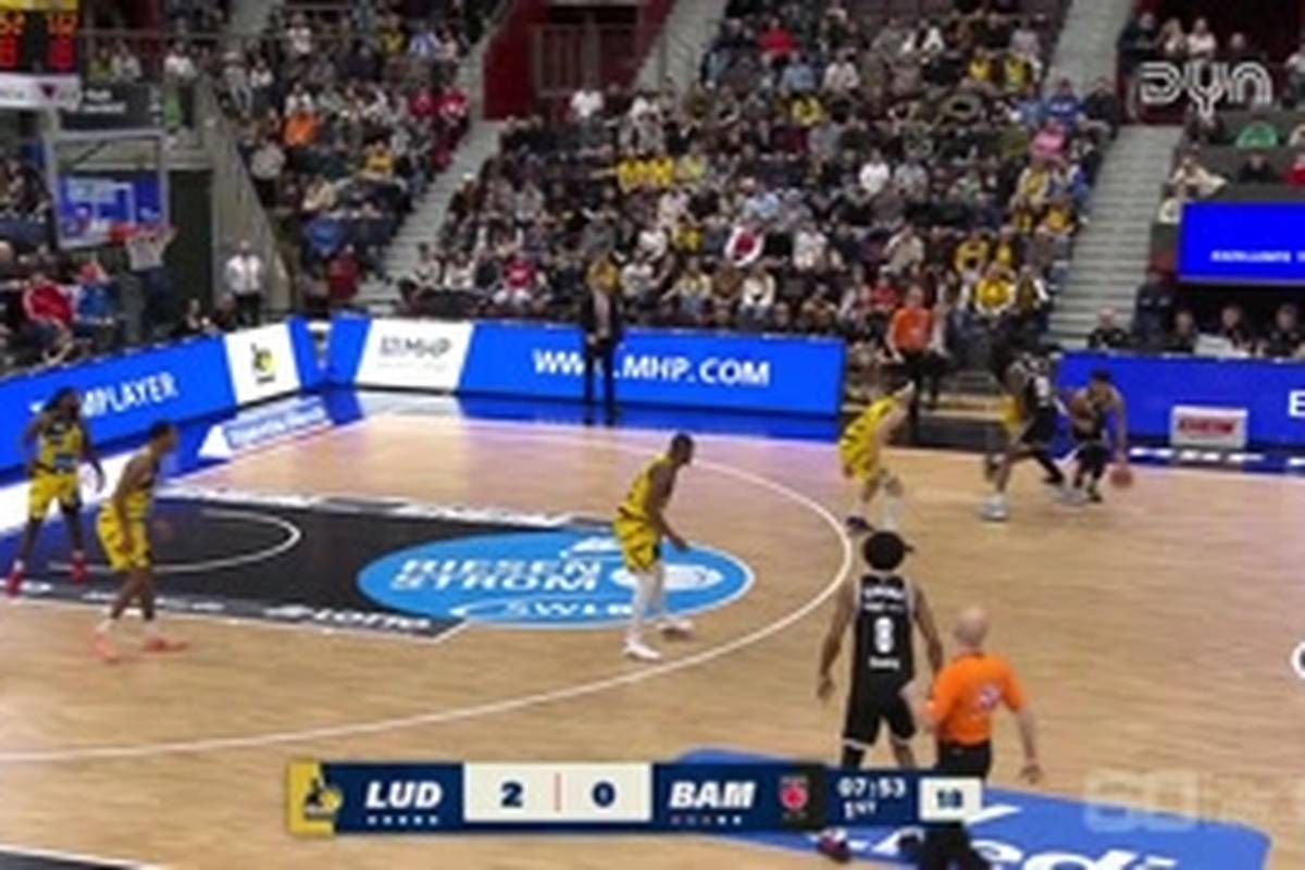 Spiel Highlights zu MHP RIESEN Ludwigsburg - BMA365 Bamberg Baskets