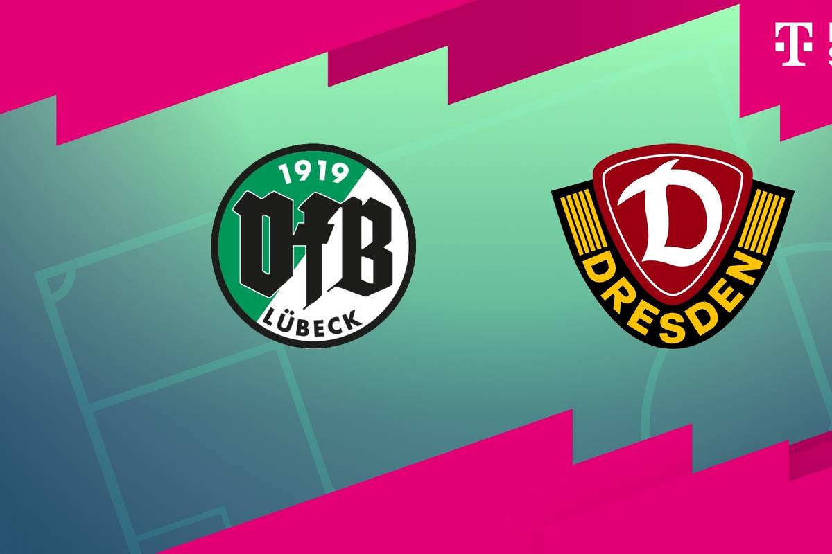 VfB Lübeck - Dynamo Dresden: Tore und Highlights | 3. Liga