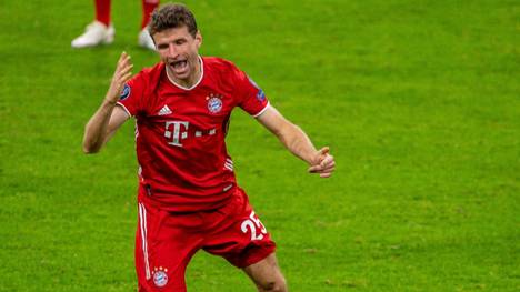 Thomas Müller teilte während des Spiels gegen Atletico kräftig verbal aus. Es traf vor allem den Schiedsrichter und den Gegner.