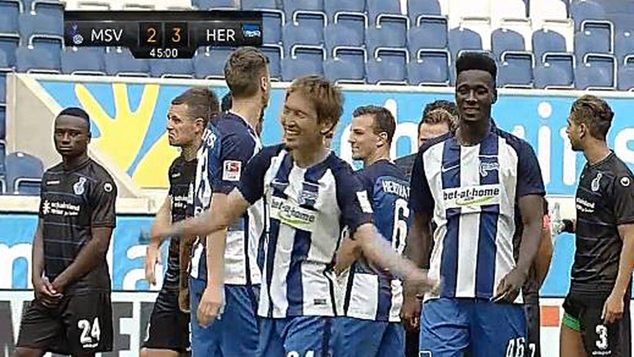 Hertha siegt im Elferschießen