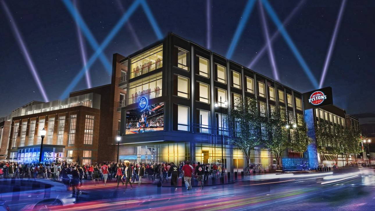 Pistons bekommen neue Spielstätte