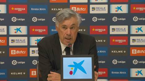 David Alaba spielte beim 1:2 von Real Madrid bei Espanyol Barcelona auf der linken Abwehrseite. Für Real-Trainer Carlo Ancelotti war das trotz Niederlage die richtige Entscheidung.